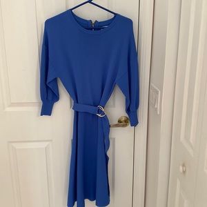 Eliza J Belted Sweater Dress